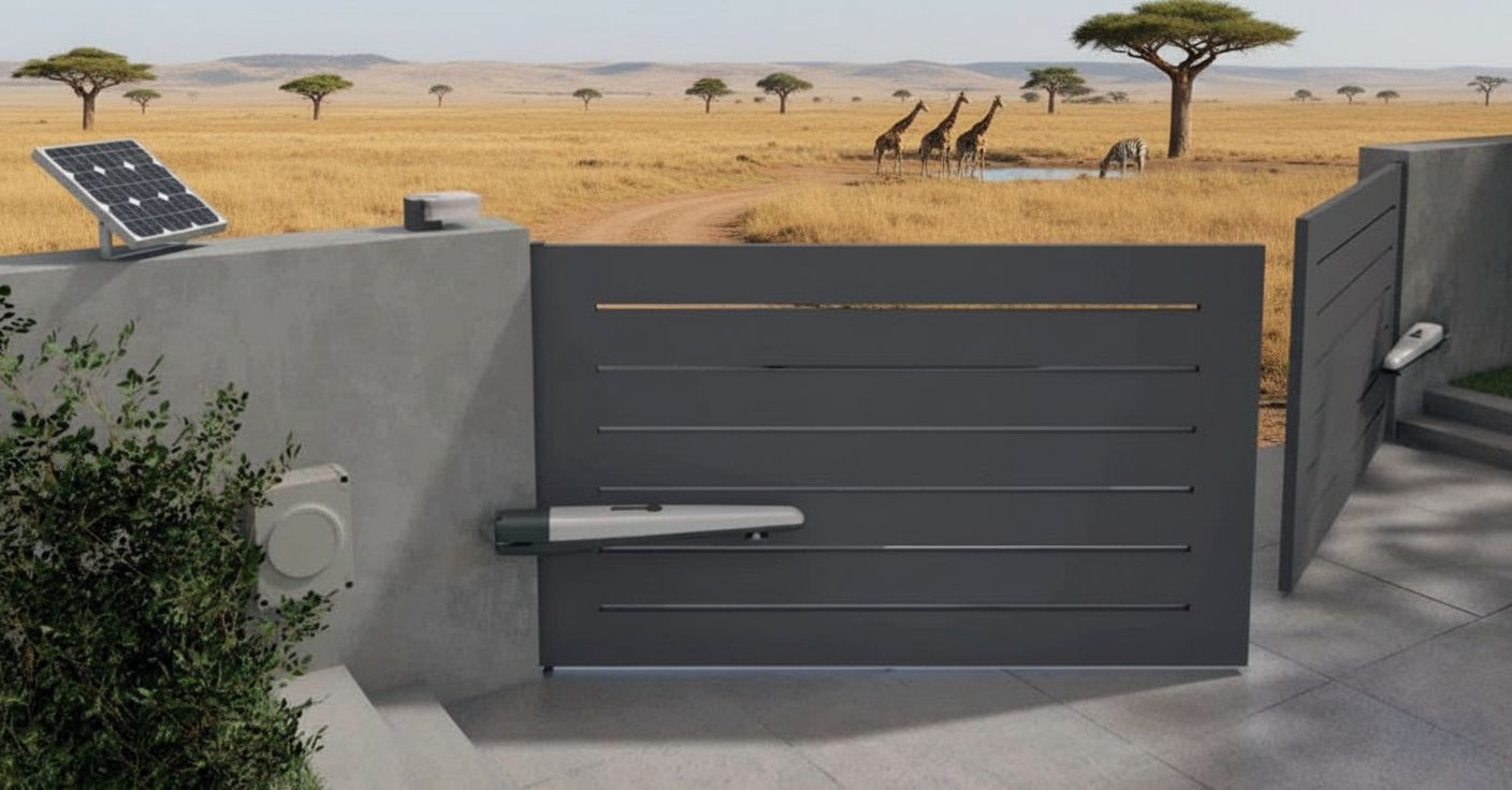 Installation portail battant TOONA